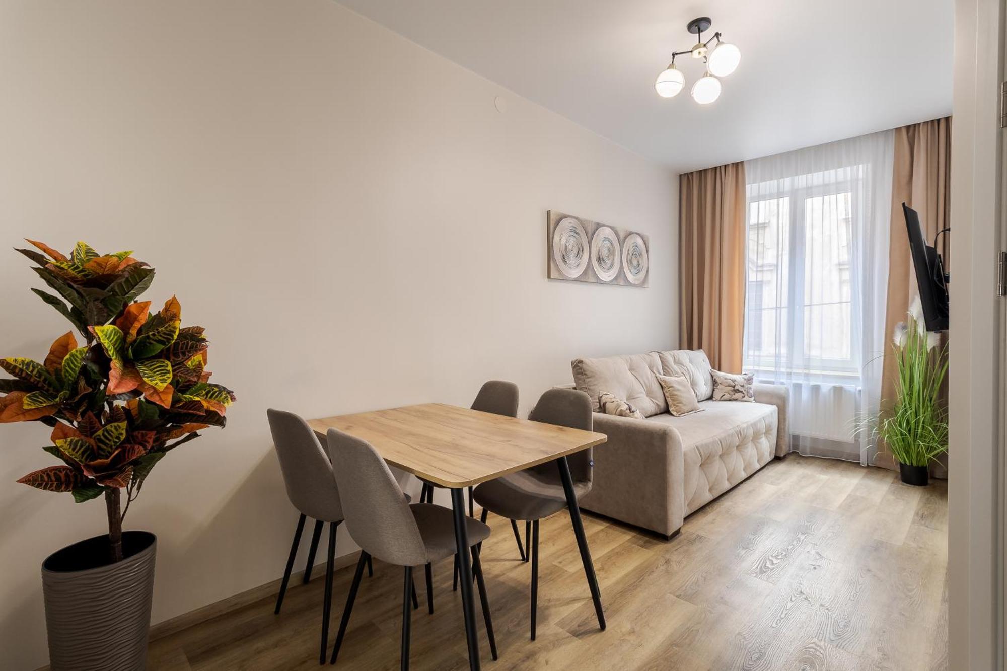 Demar Apart Vicheva Lviv Buitenkant foto